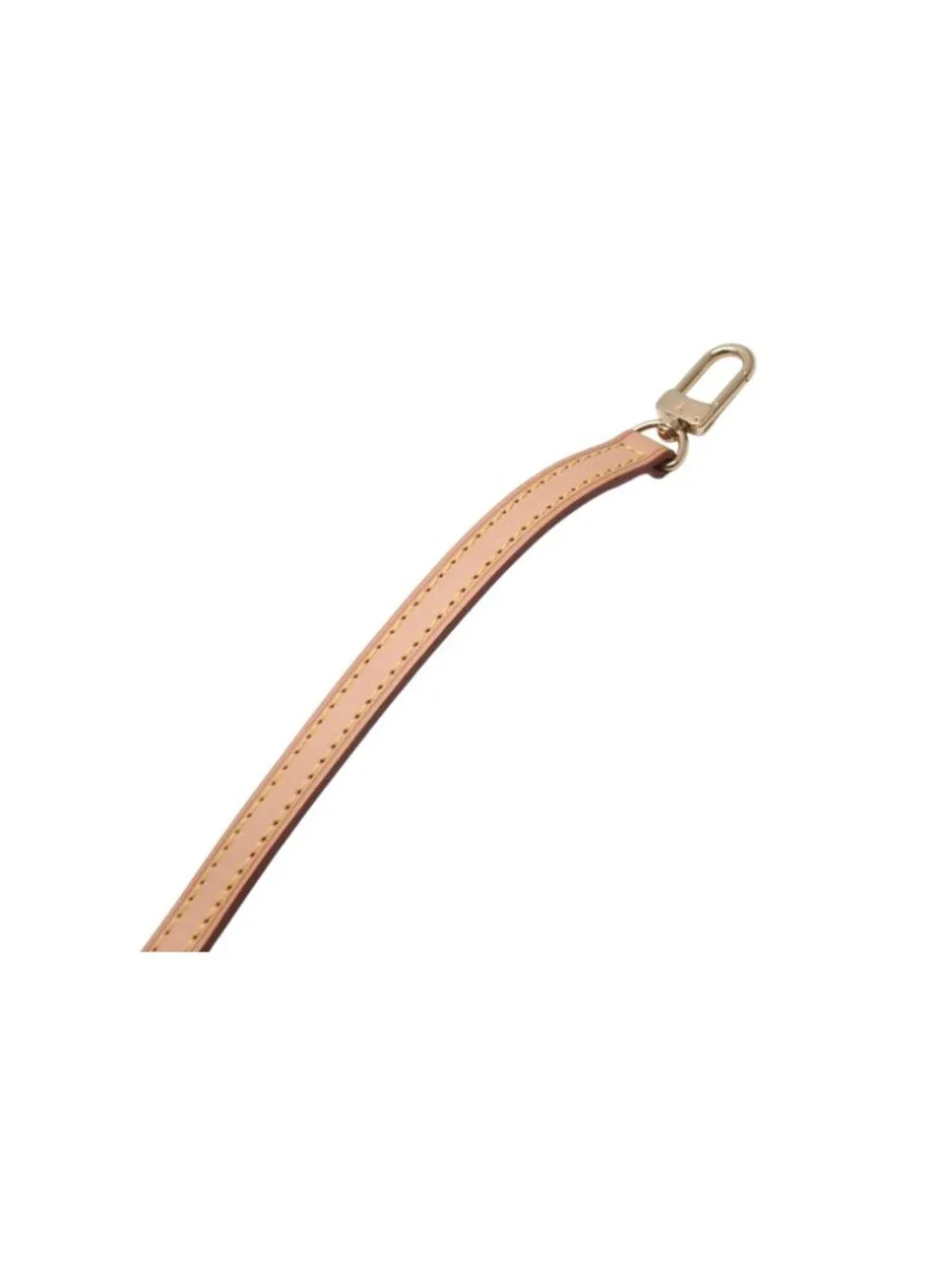 Louis Vuitton Shoulder Strap Bag Vachetta Leather Brown Gold